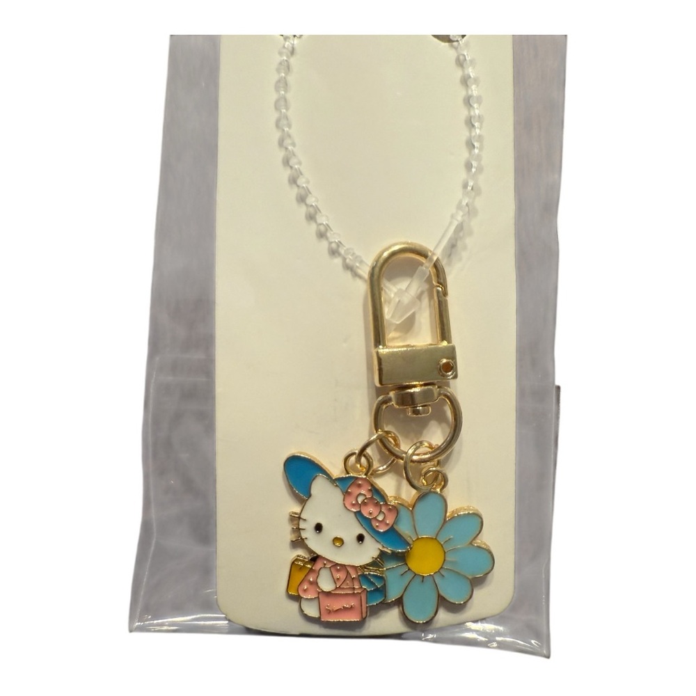 Hello Kitty Blue and Pink Jewelry Charm